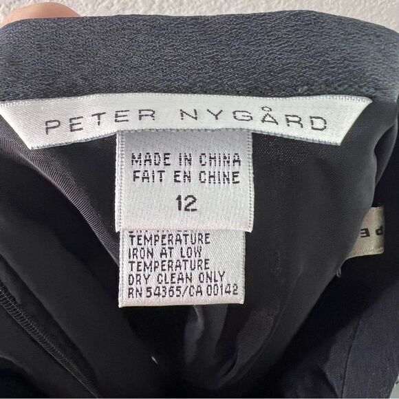 Peter Nygard Black Pencil Skirt - Picture 5 of 7